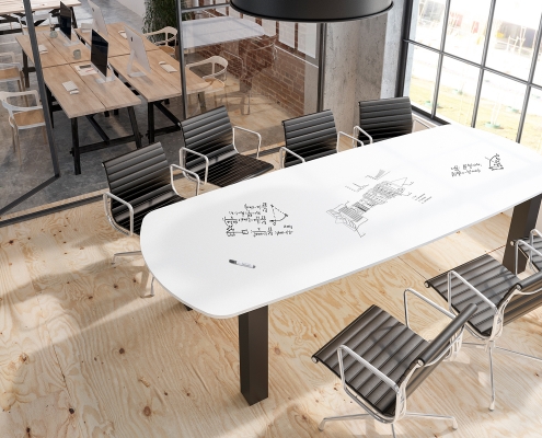 Whiteboard Table Top concept